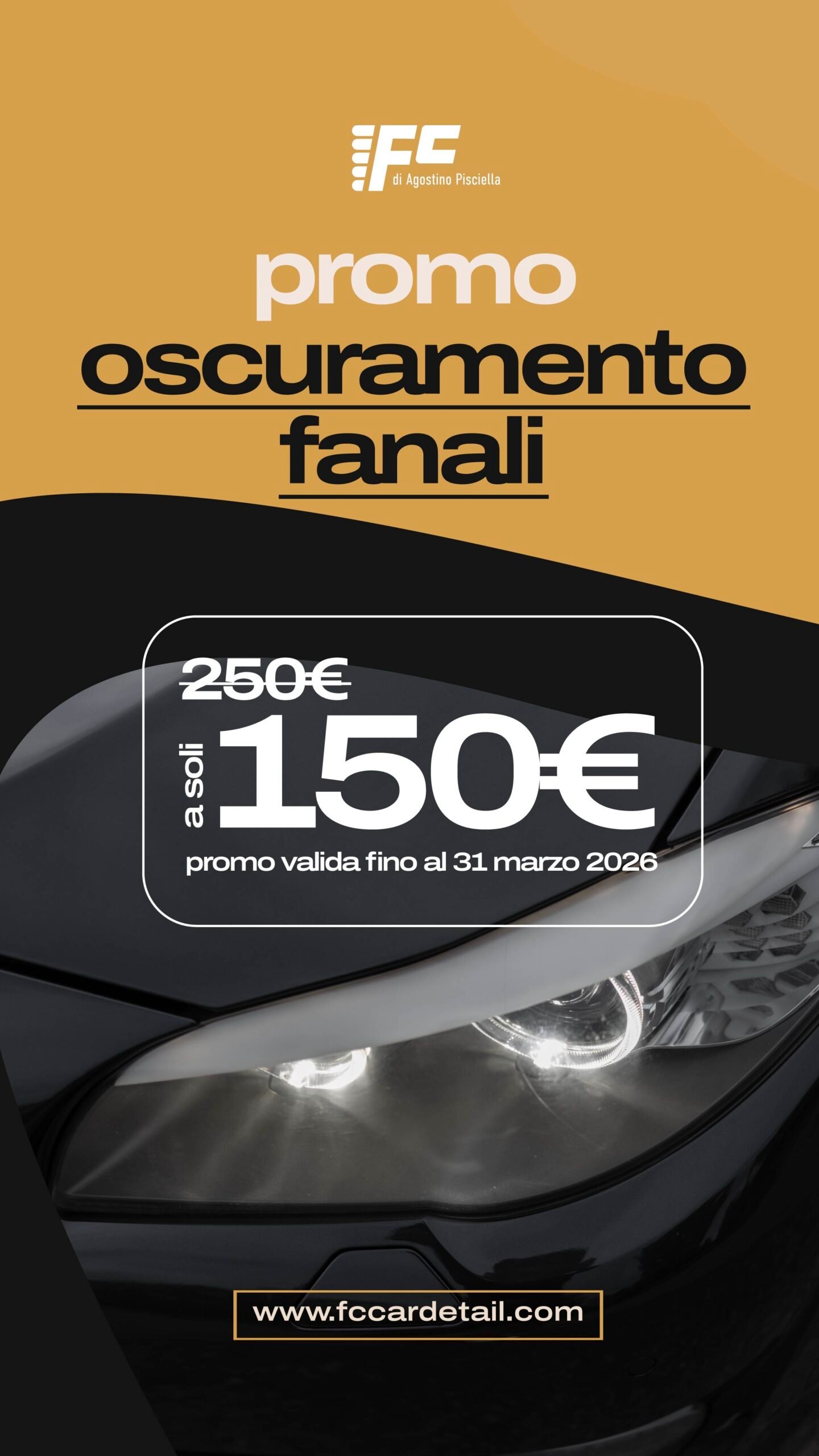 Auto di lusso lucidata